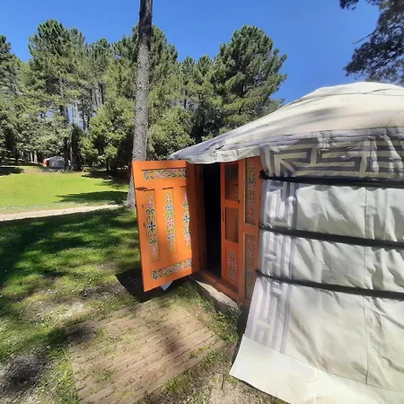 Yourtes Corse Le Pre Aux Biches Luxe tent Zonza