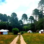 Lüks kamp alanı Yourtes Corse Le Pre Aux Biches