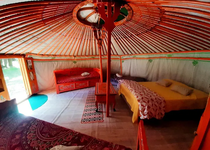 Yourtes Corse Le Pre Aux Biches 豪华帐篷 *