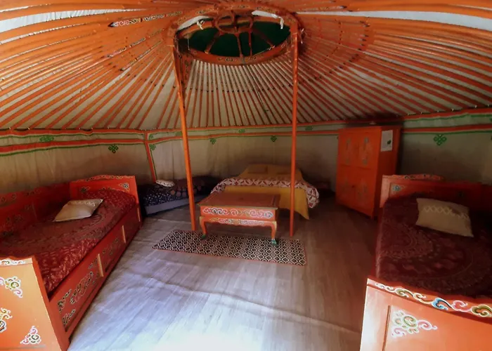 Luxury tent Yourtes Corse Le Pre Aux Biches