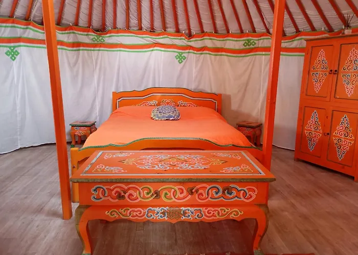 Luxury tent Yourtes Corse Le Pre Aux Biches